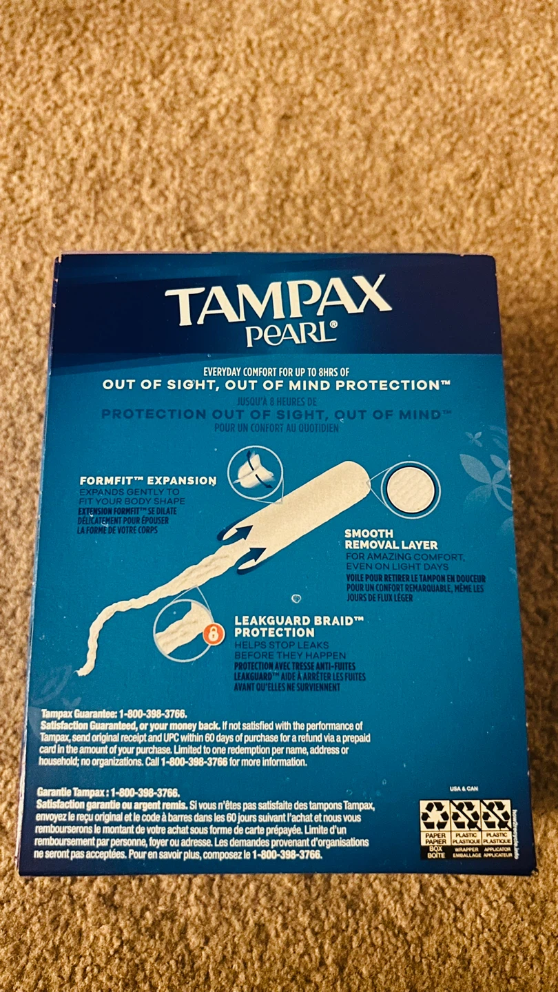 Tampax Pearl Light Tampons, 18 count - photo 4