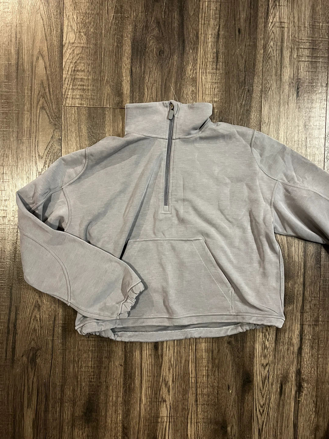 Lululemon Grey Half-Zip Pullover