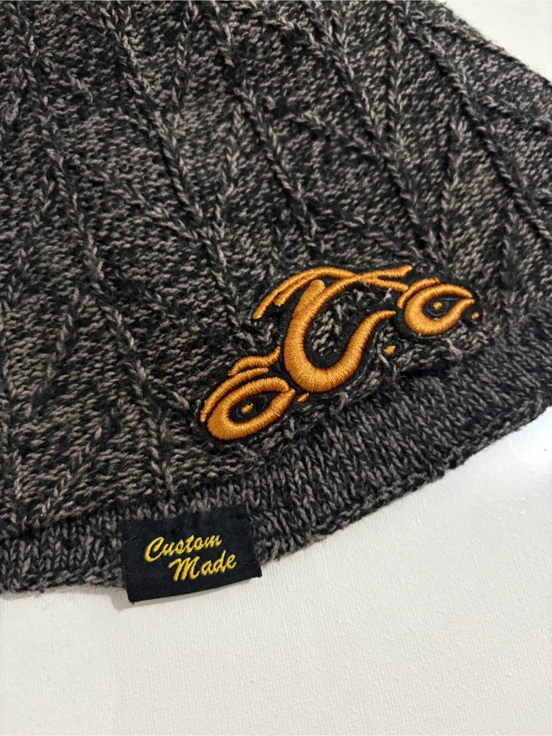 Vintage Orange County Choppers Knit Beanie y2k harley davidson image indicator(3)