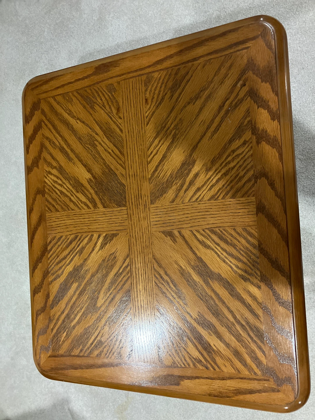 Wooden End Table - photo 3