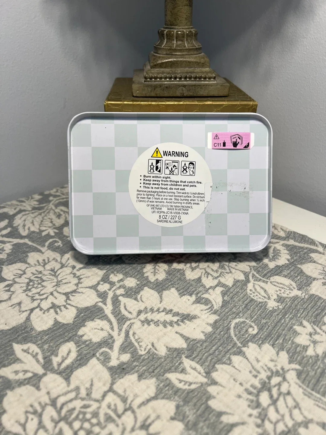 Sardine Decorative Candle image indicator(5)