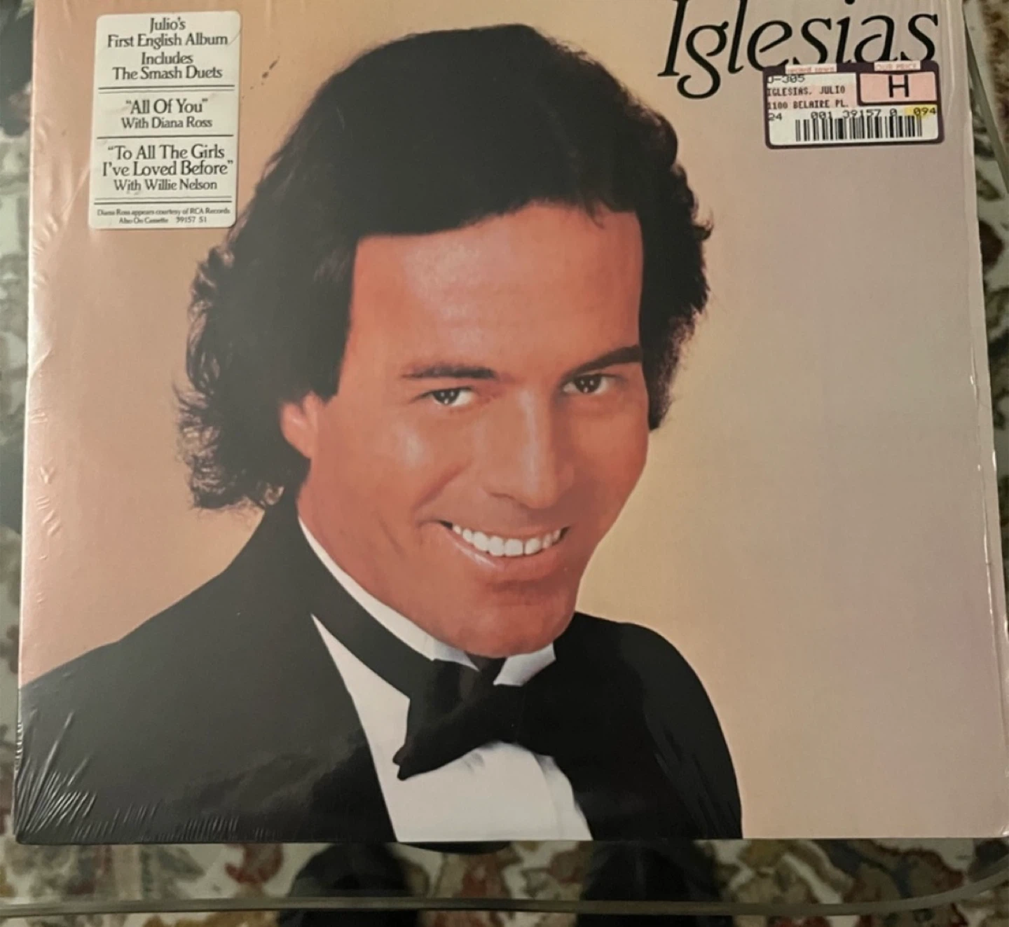 Julio Iglesias Vinyl Album