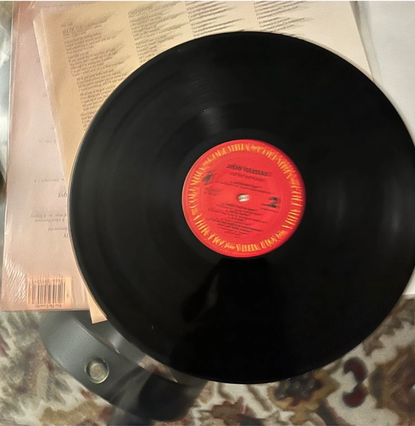 Julio Iglesias Vinyl Album - photo 3