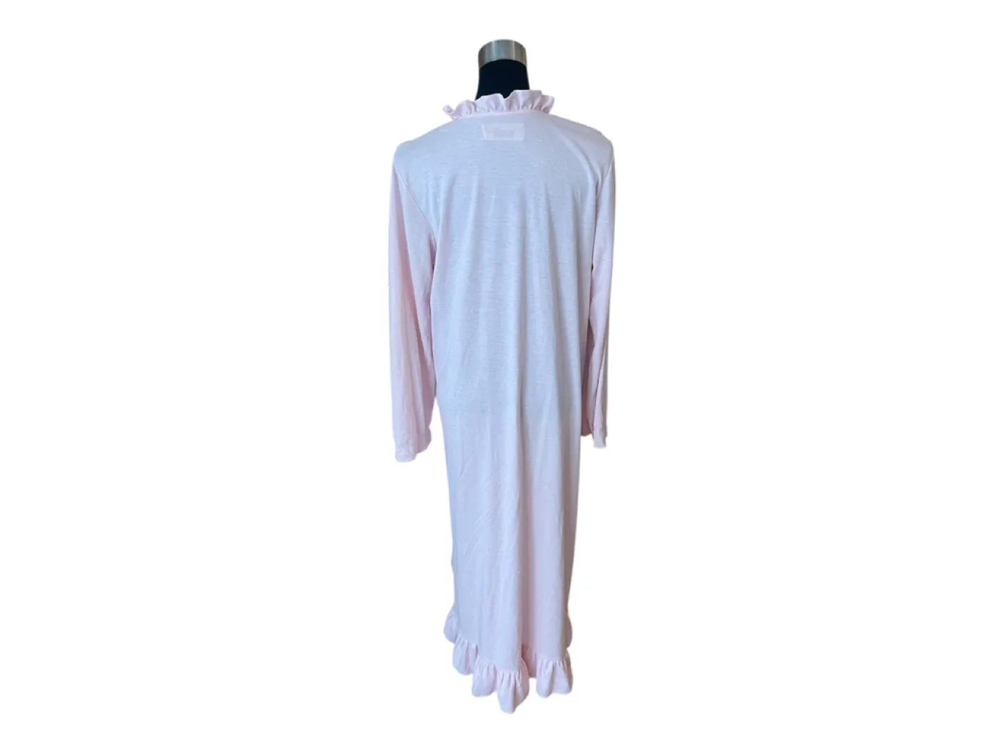 RARE Vintage 80s Pink Nightgown Dress image indicator(4)