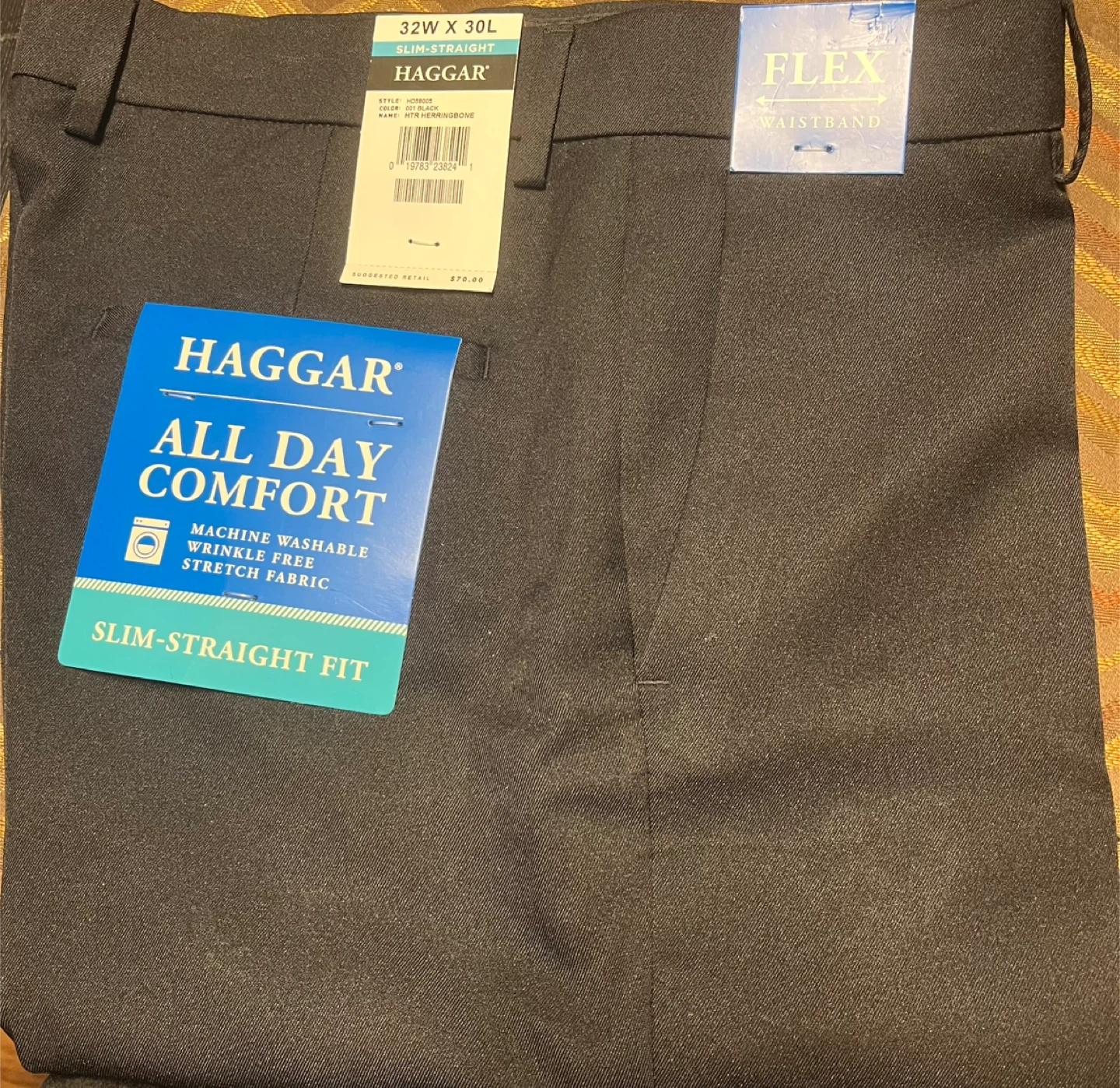 Haggar Slim-Straight Pants 32x30 - Brand New