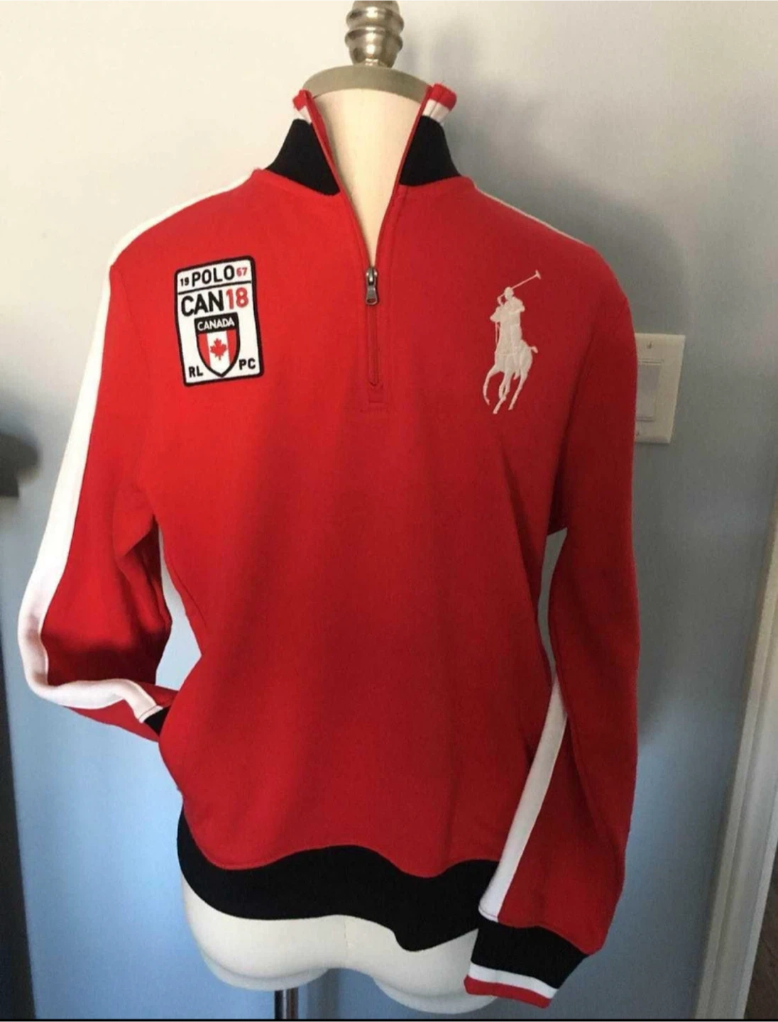BNWT YOUTH L Polo Ralph Lauren Canada Pullover
