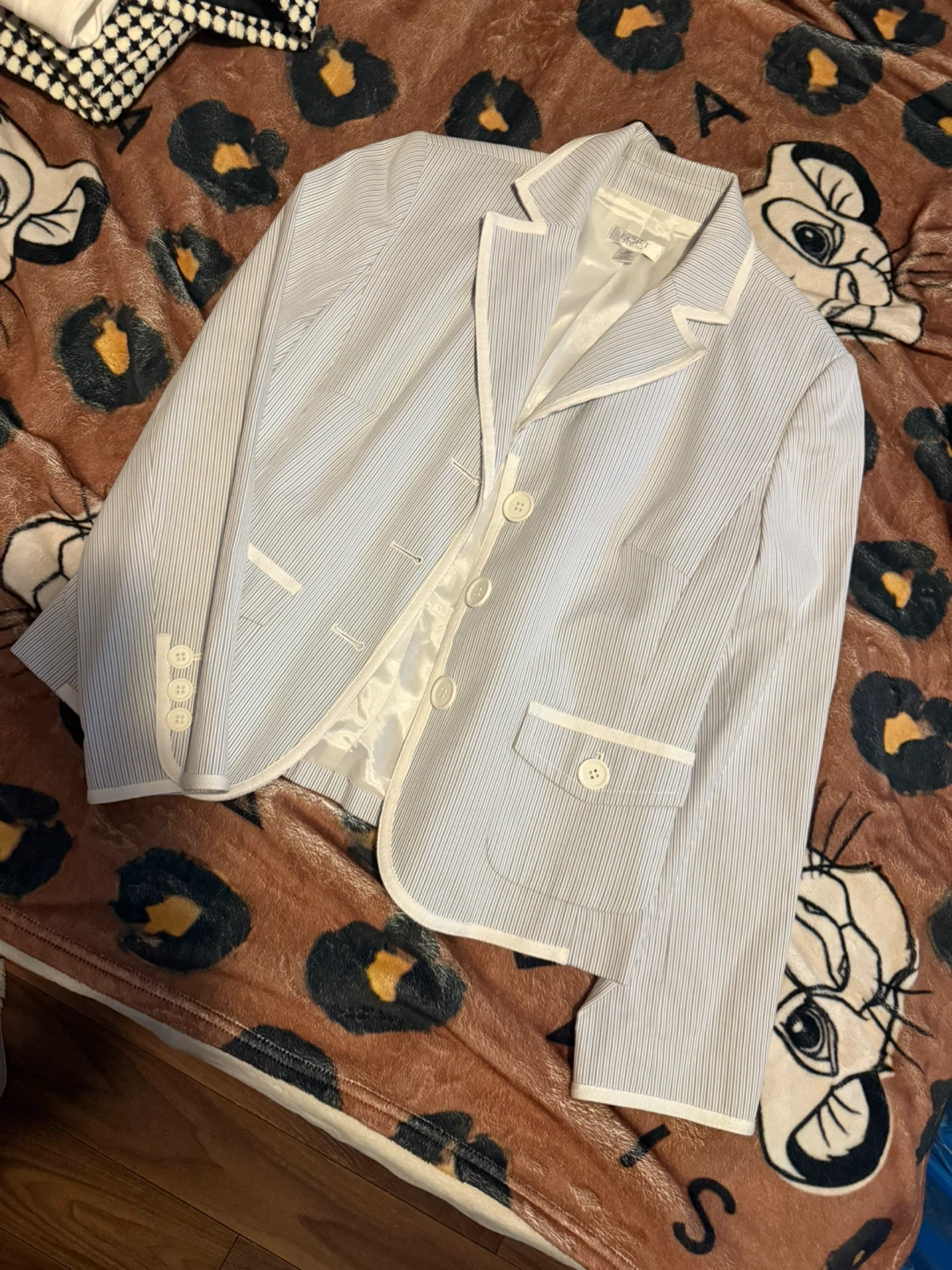 Ann Taylor Striped Blazer