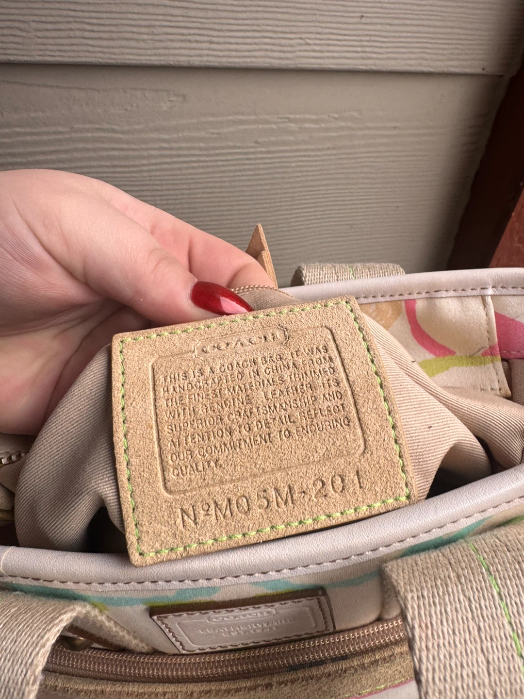 Y2K coach mini tote bag - photo 3