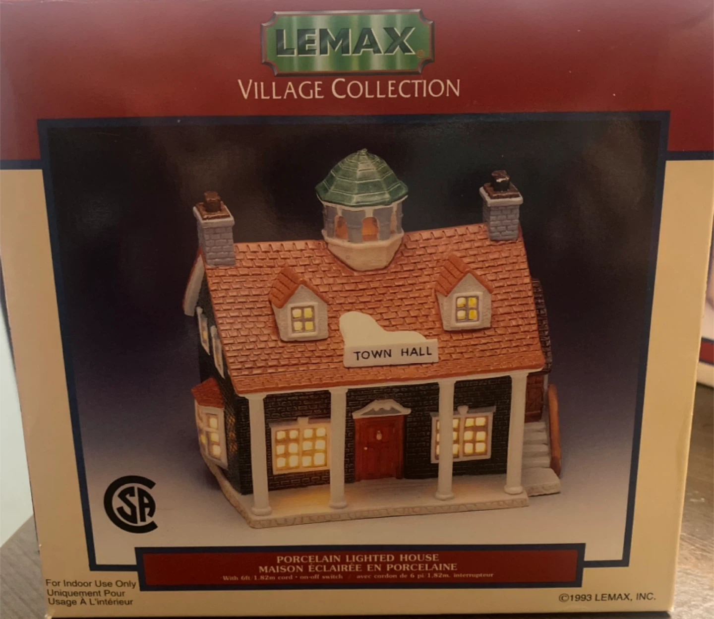 Lemax Village Collection Town Hall Lighted House - photo 3