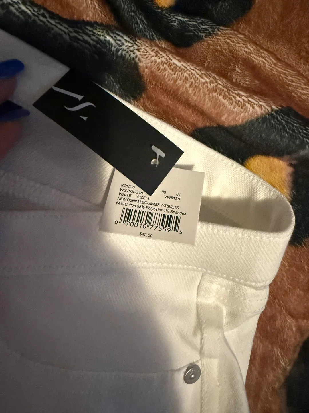 Vera Wang Leggings - Size L image indicator(2)