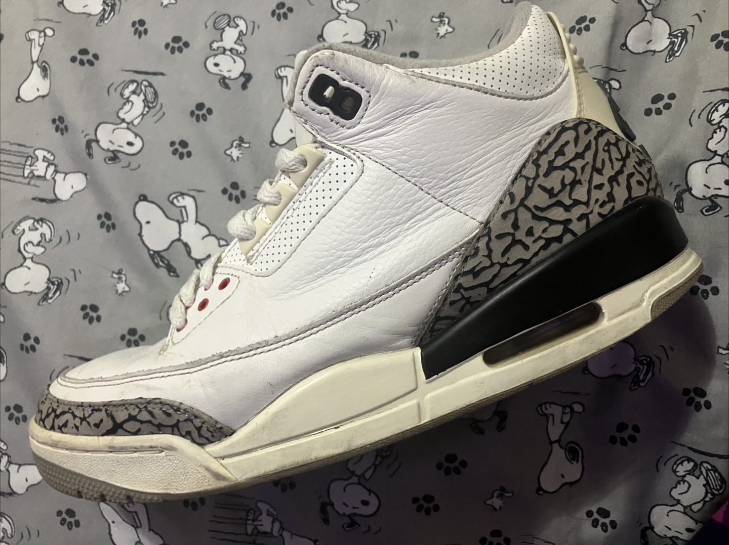 Jordan 3 white cement