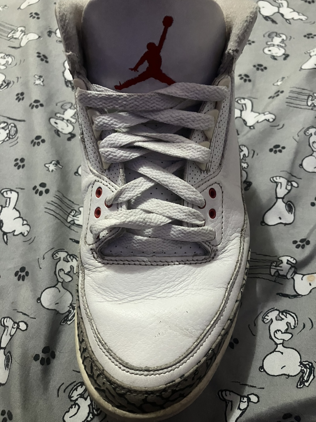 Jordan 3 white cement - photo 2
