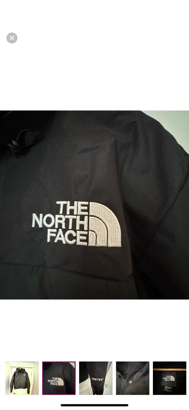 Current model The North Face Gore-Tex Black Jacket - Size S image indicator(2)