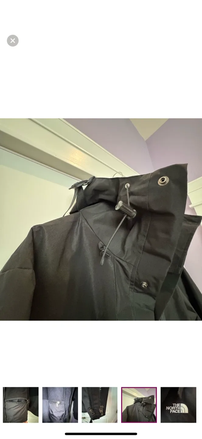 Current model The North Face Gore-Tex Black Jacket - Size S image indicator(9)