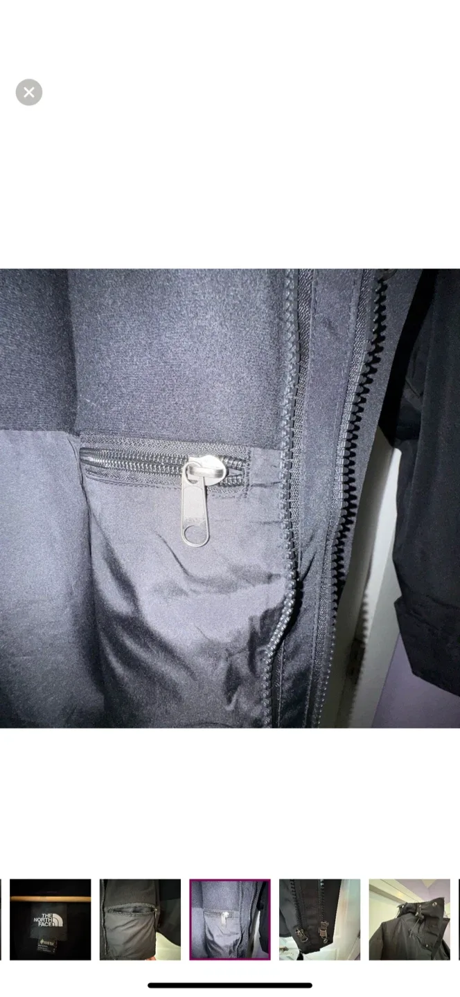 Current model The North Face Gore-Tex Black Jacket - Size S image indicator(7)