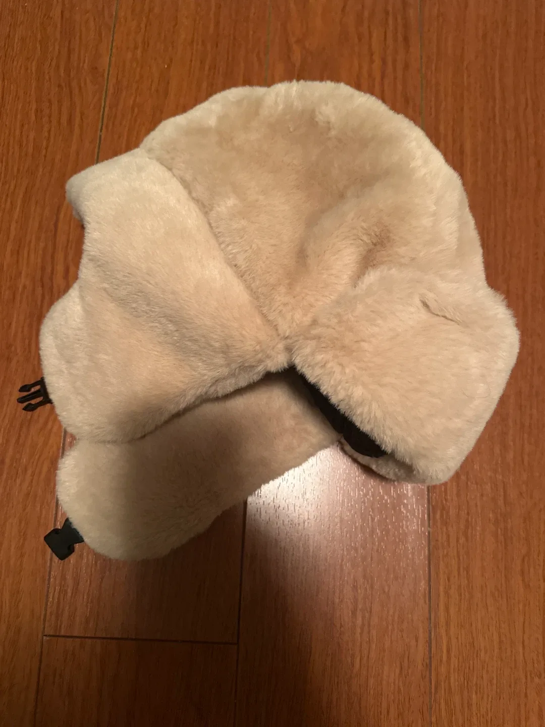 Beige Trapper Hat