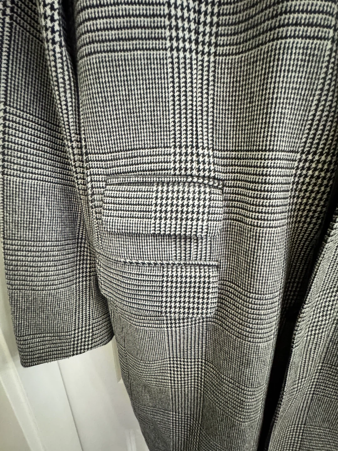 Club Monaco Plaid Coat - Size S/P - photo 2