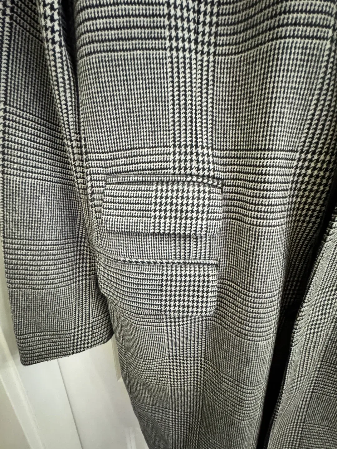 Club Monaco Plaid Coat - Size S/P image indicator(2)