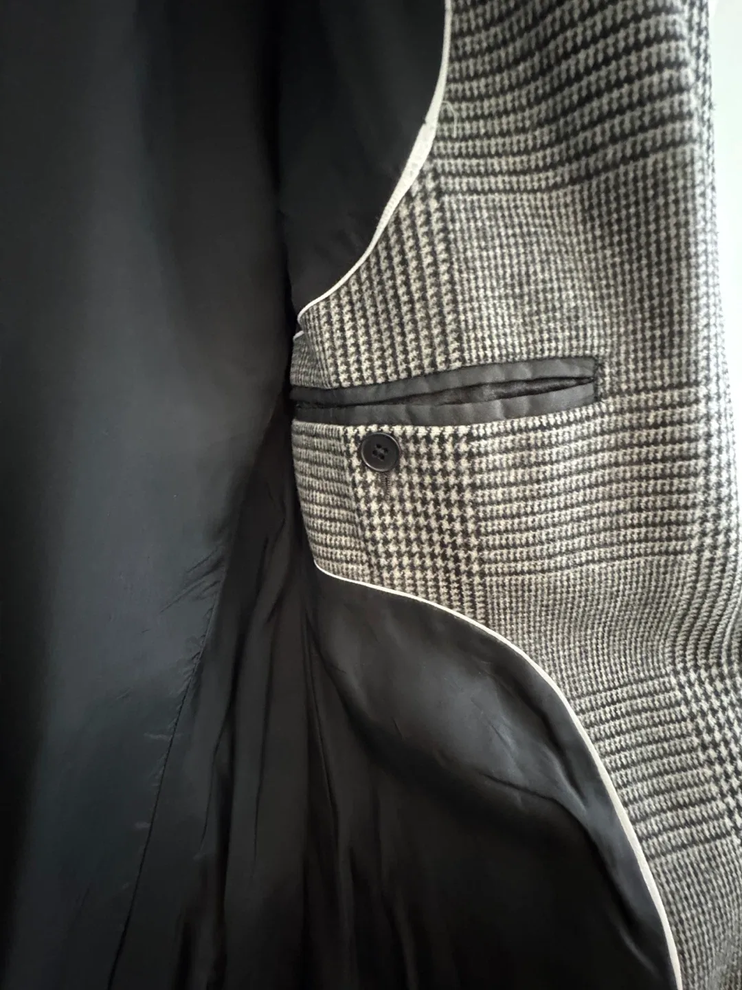 Club Monaco Plaid Coat - Size S/P image indicator(6)