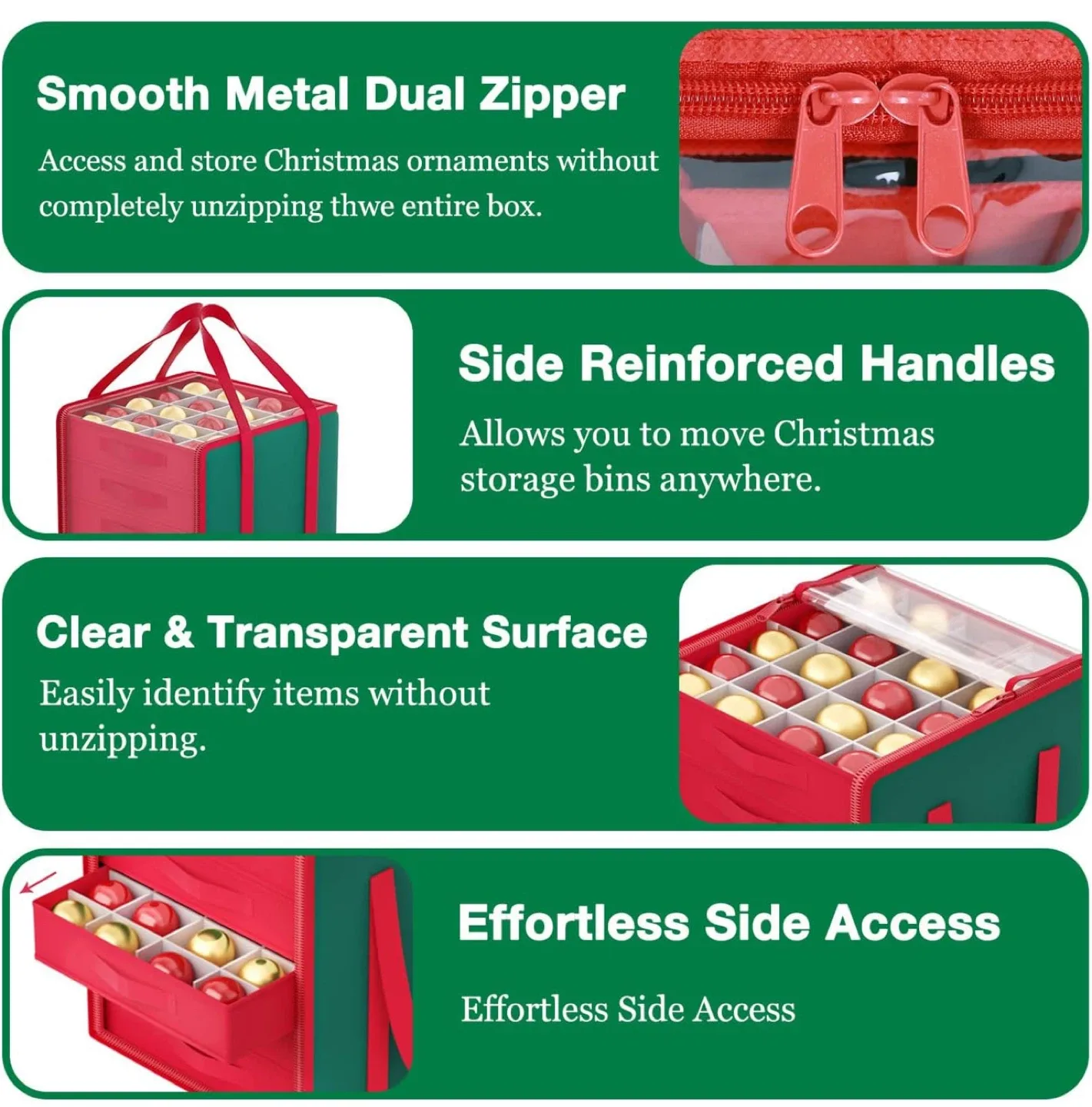 Christmas Ornament Storage Box image indicator(4)