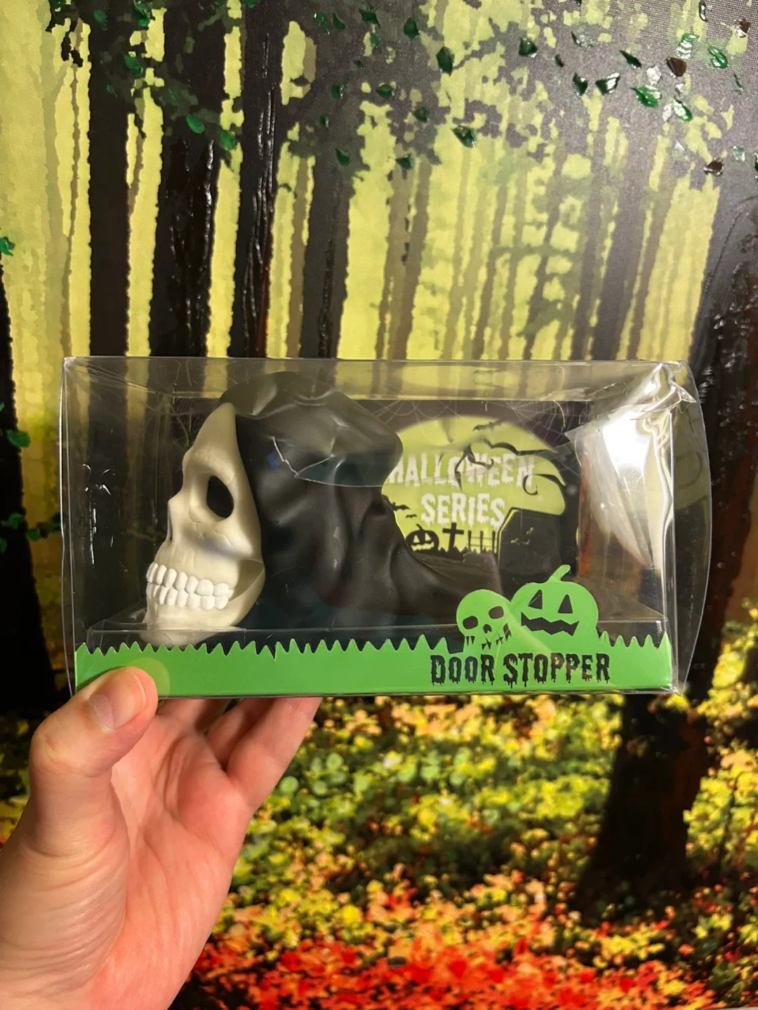 Halloween Series Door Stopper novelty New in Box! image indicator(3)