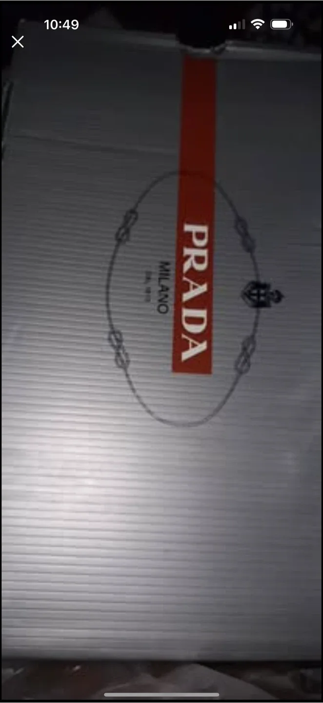 Size  35.5 Prada Green/Silver Sneakers image indicator(2)