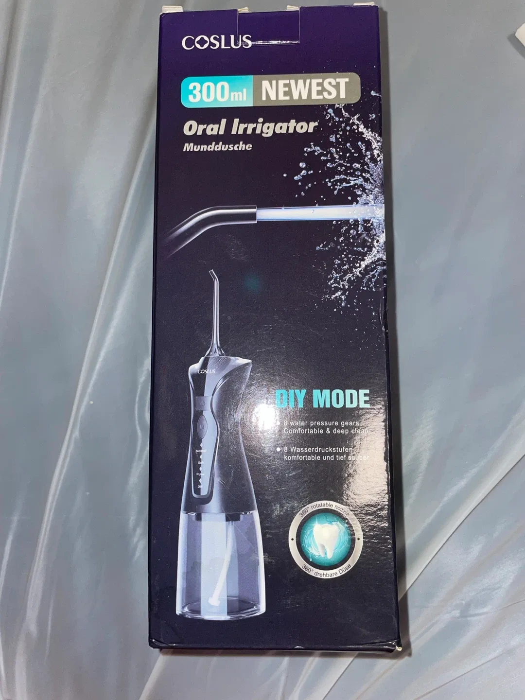 🥕 COSLUS 300ml Oral Irrigator - New in Box! thumbnail