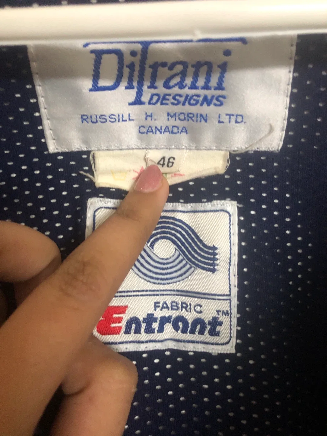 Dilrani Designs Red & Blue Jacket - Size 46 image indicator(3)