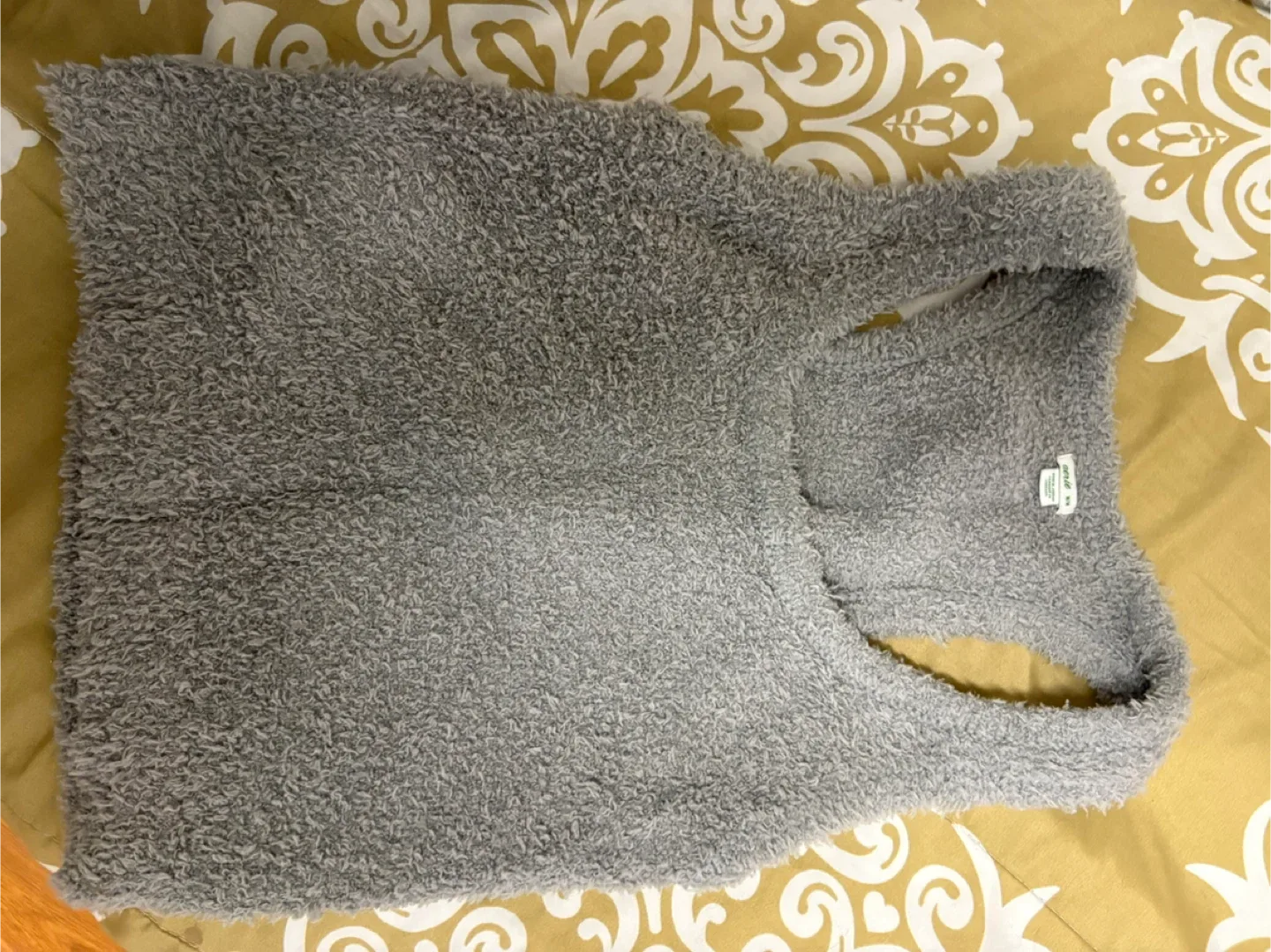 Aerie Gray Chenille Tank Top - Size M thumbnail