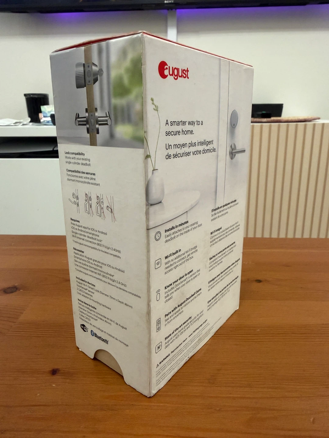 August Wi-Fi Smart Lock with Box - photo 3