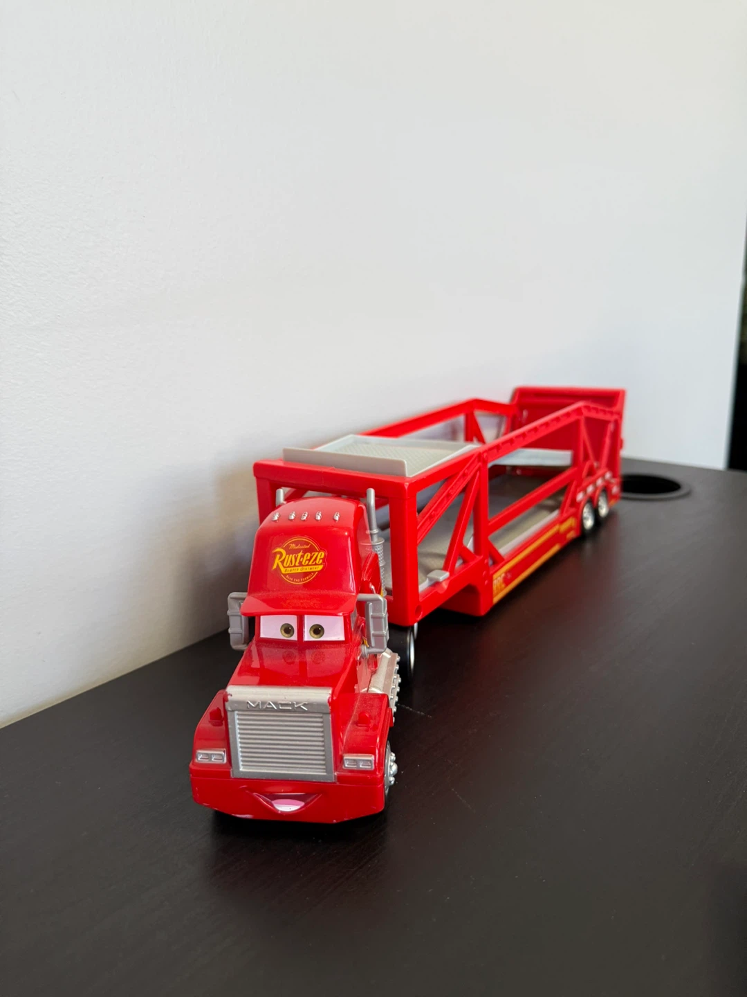 Disney Pixar Cars Mack Truck Transporter