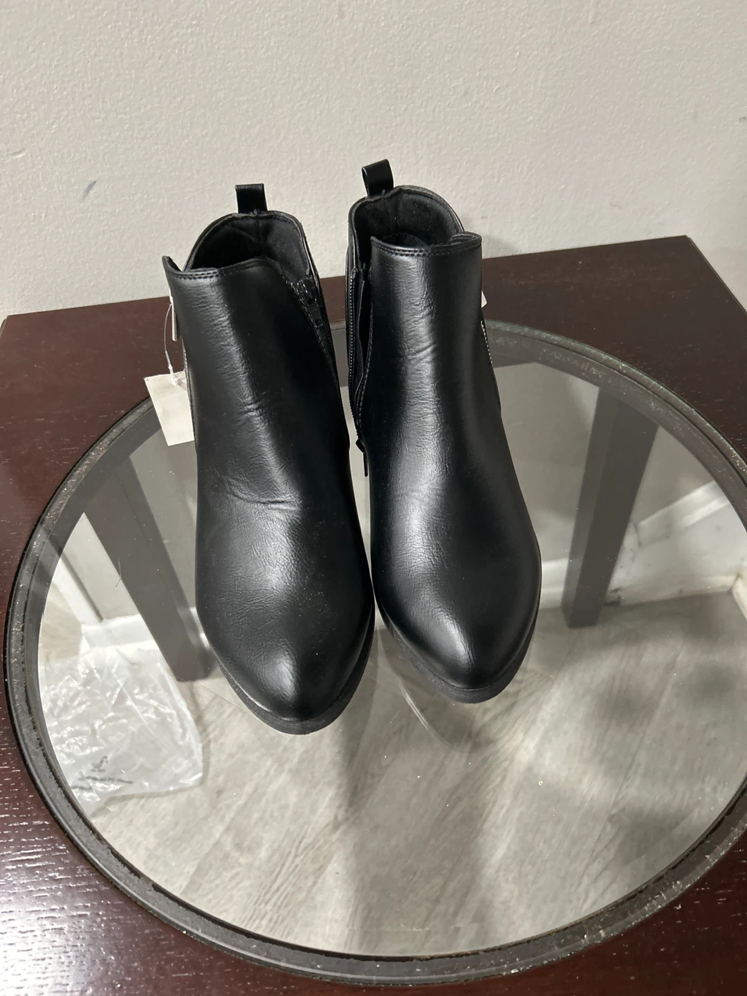 Brand New Falls Creek black leather boots size 11