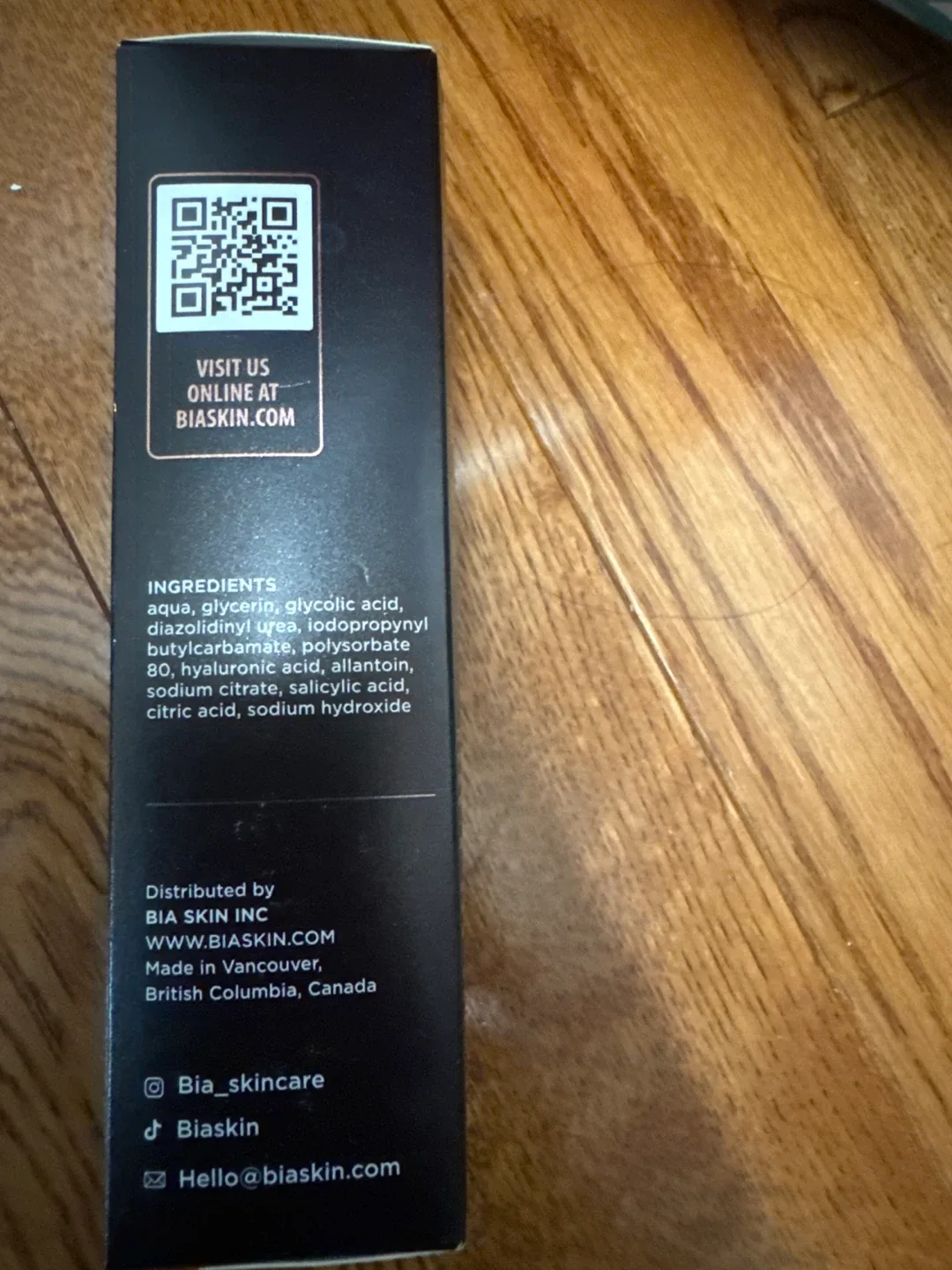 BIA Skin Inc. Exfoliating Treatment Mist - 145ml image indicator(2)