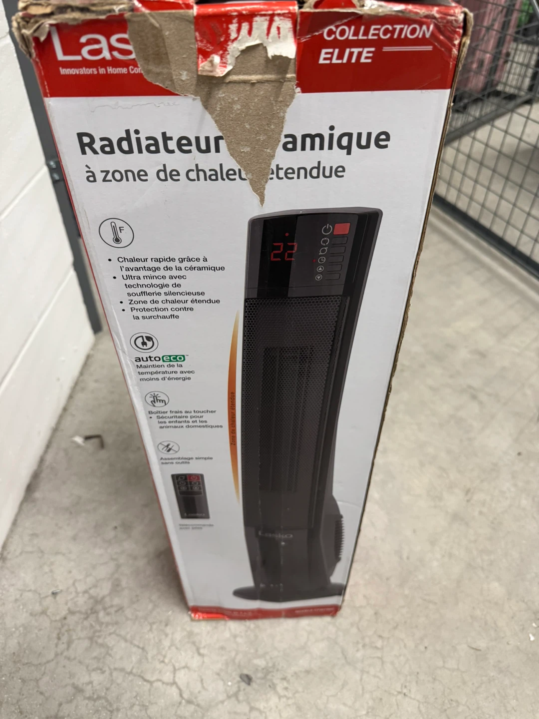 Lasko Elite Collection Digital Ceramic Tower Heater - photo 2