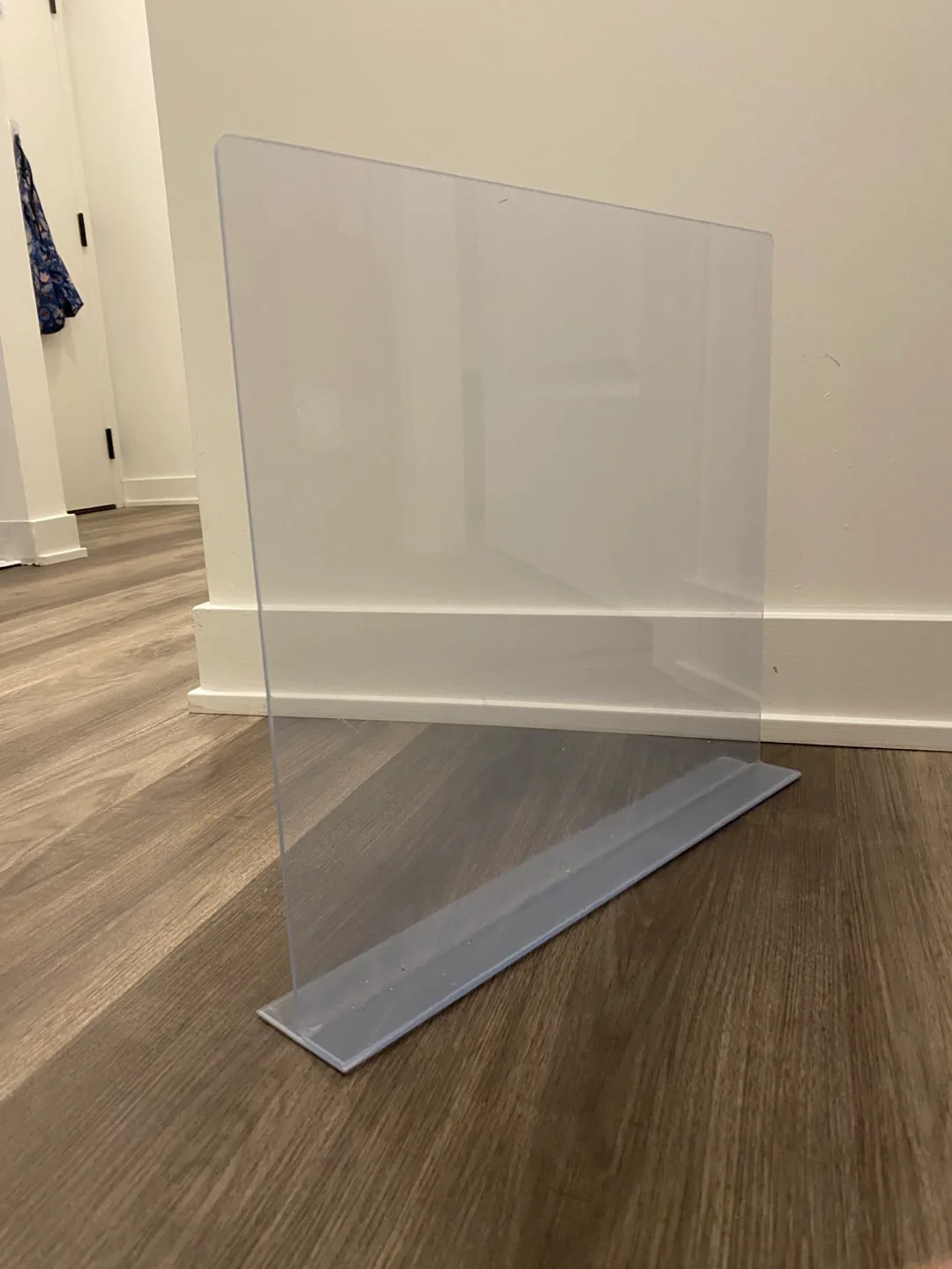 Clear PVC Desk Divider thumbnail