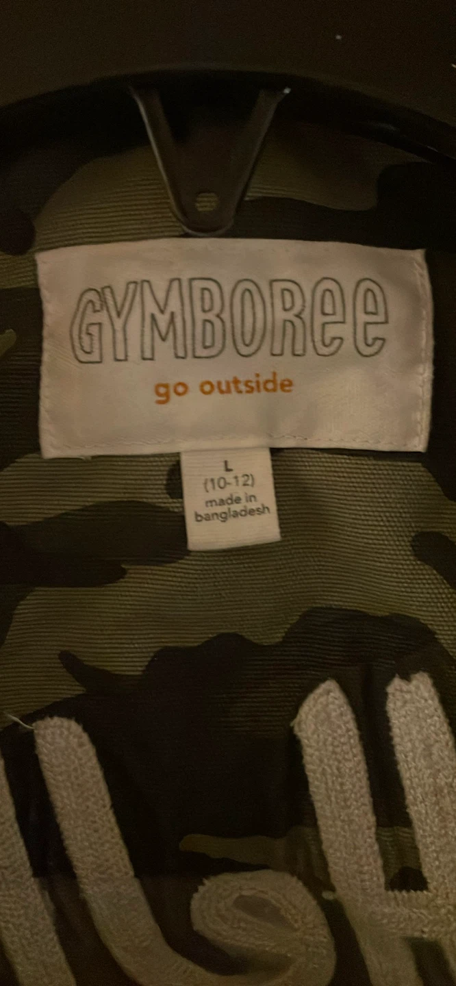 Gymboree Camo Jacket - Size L (10-12)