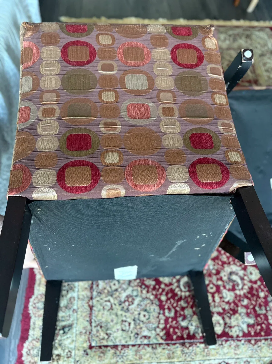 Set of 2 Belle accent chairs with a geometric pattern image indicator(6)