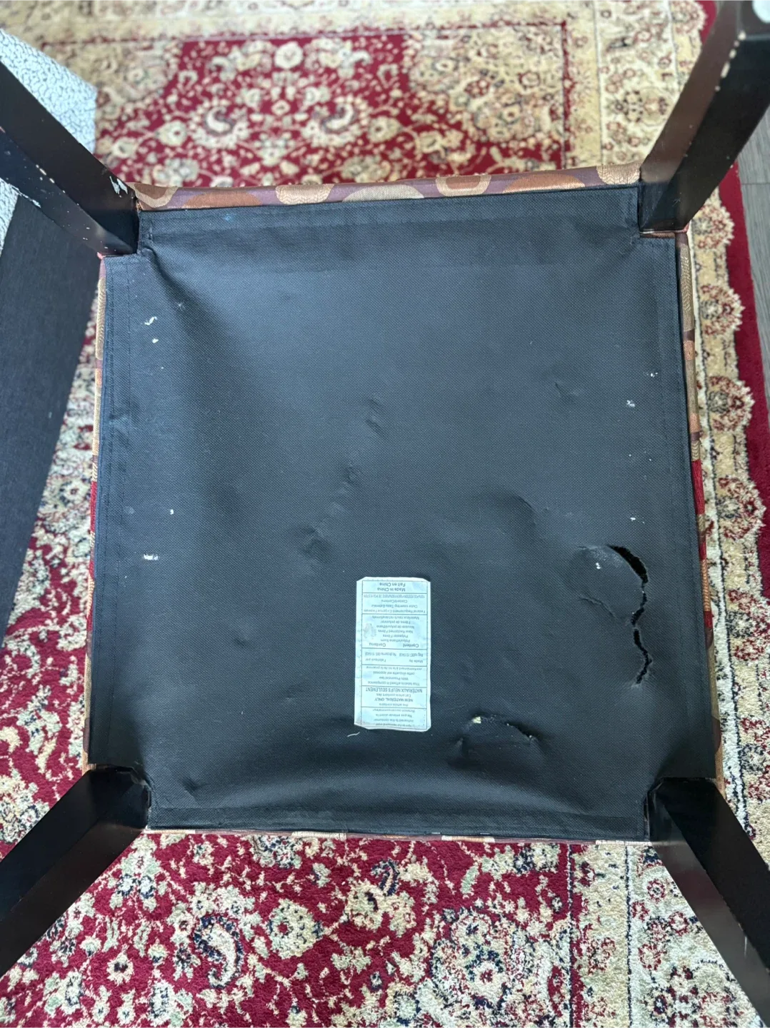 Set of 2 Belle accent chairs with a geometric pattern image indicator(7)