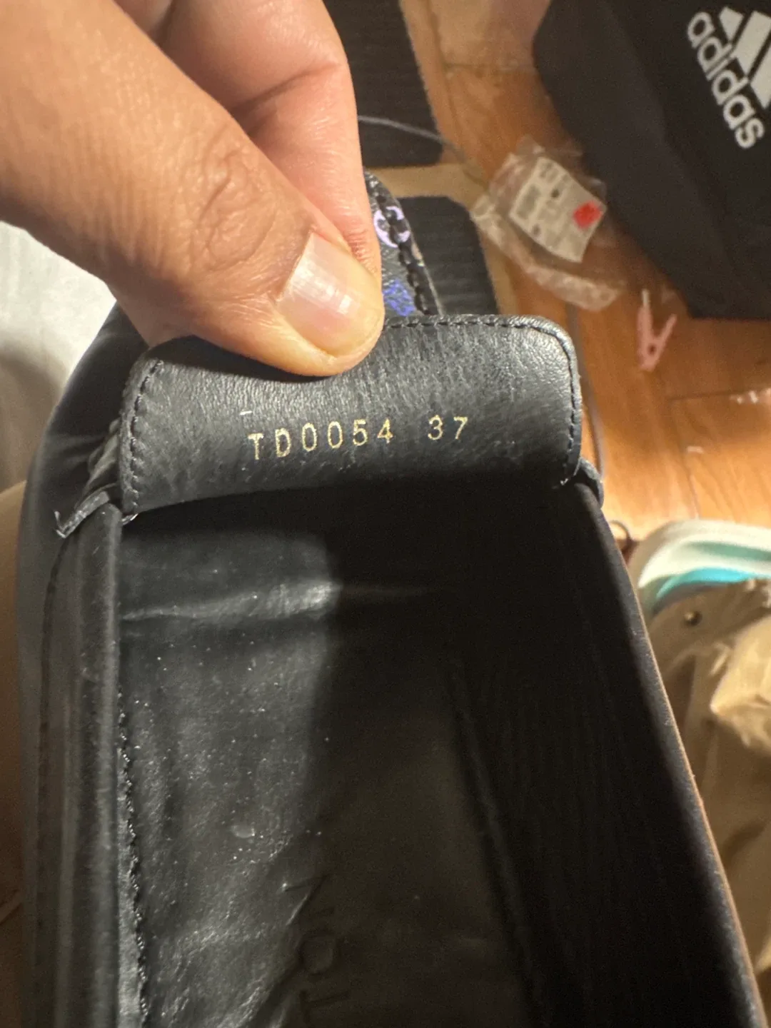 Louis Vuitton Black Leather Loafers - Size 37 image indicator(2)