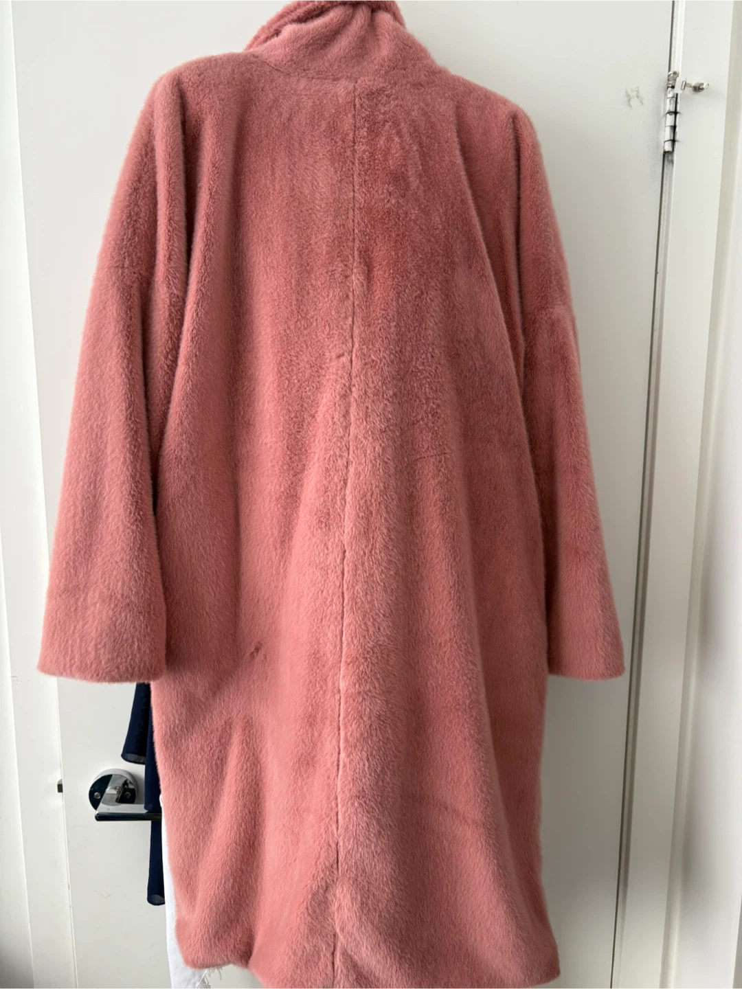 Missguided soft pinkFaux Fur Coat, Size XL )14 - photo 2