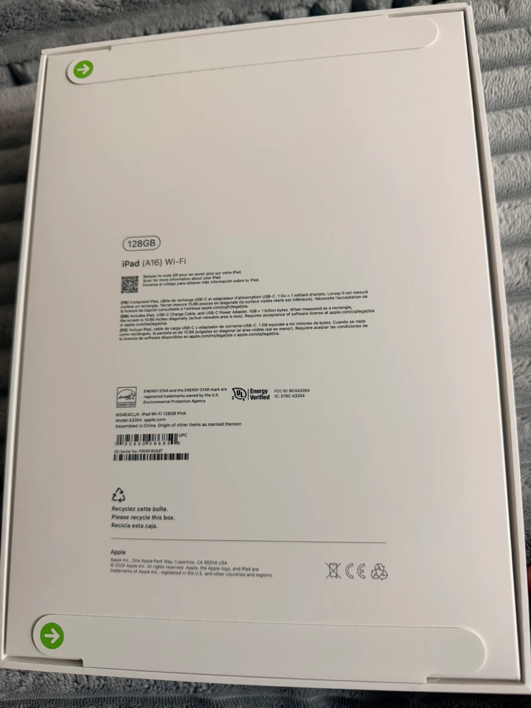 New Apple iPad (A16) Wi-Fi 128GB - photo 2