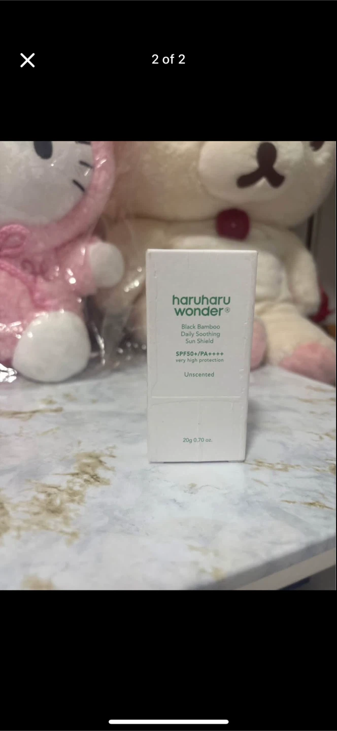 Haruharu Wonder Black Bamboo Sun Shield SPF50+ PA++++ - photo 2