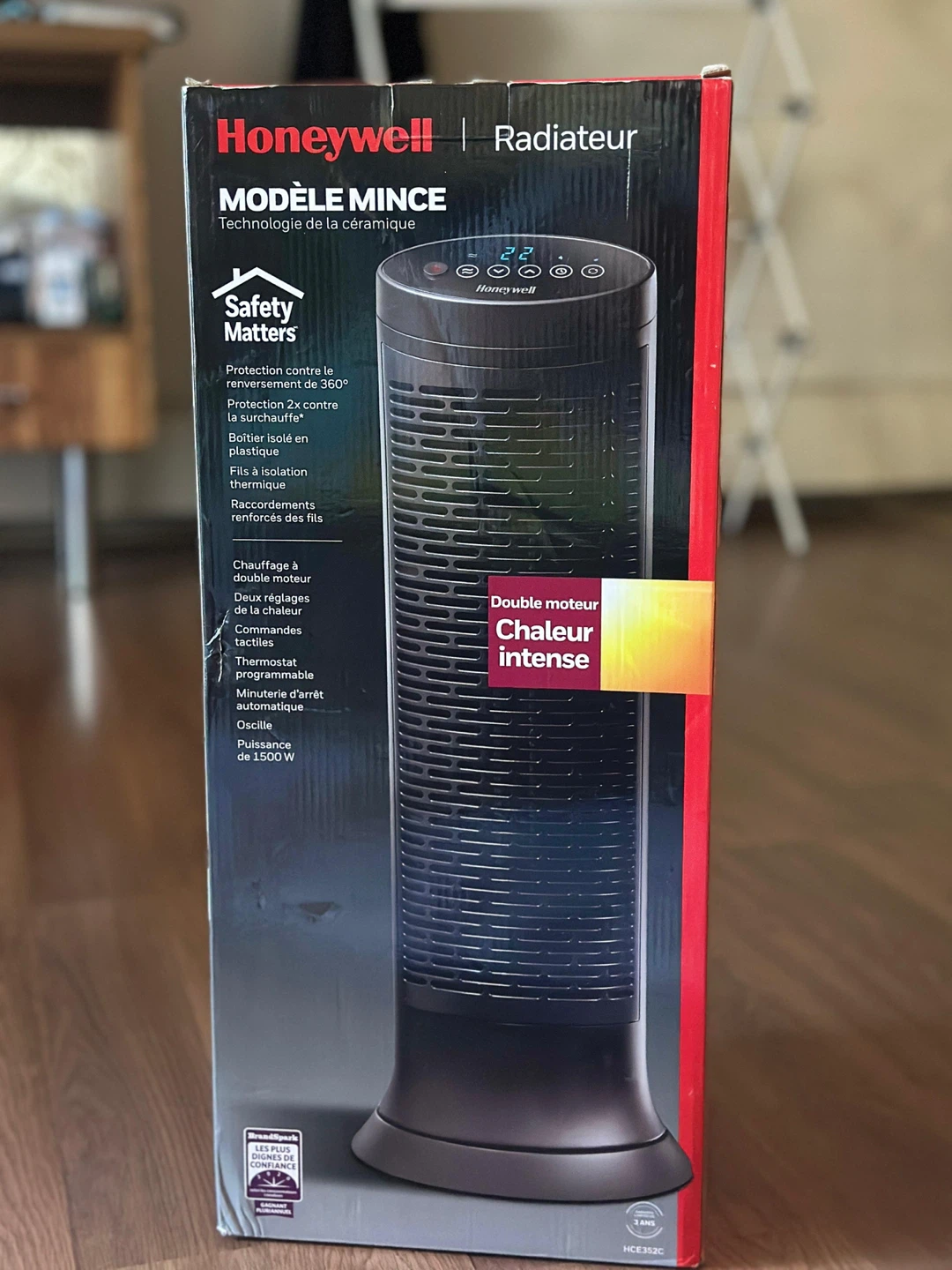 Honeywell Slim Design Ceramic Heater - New in Box!