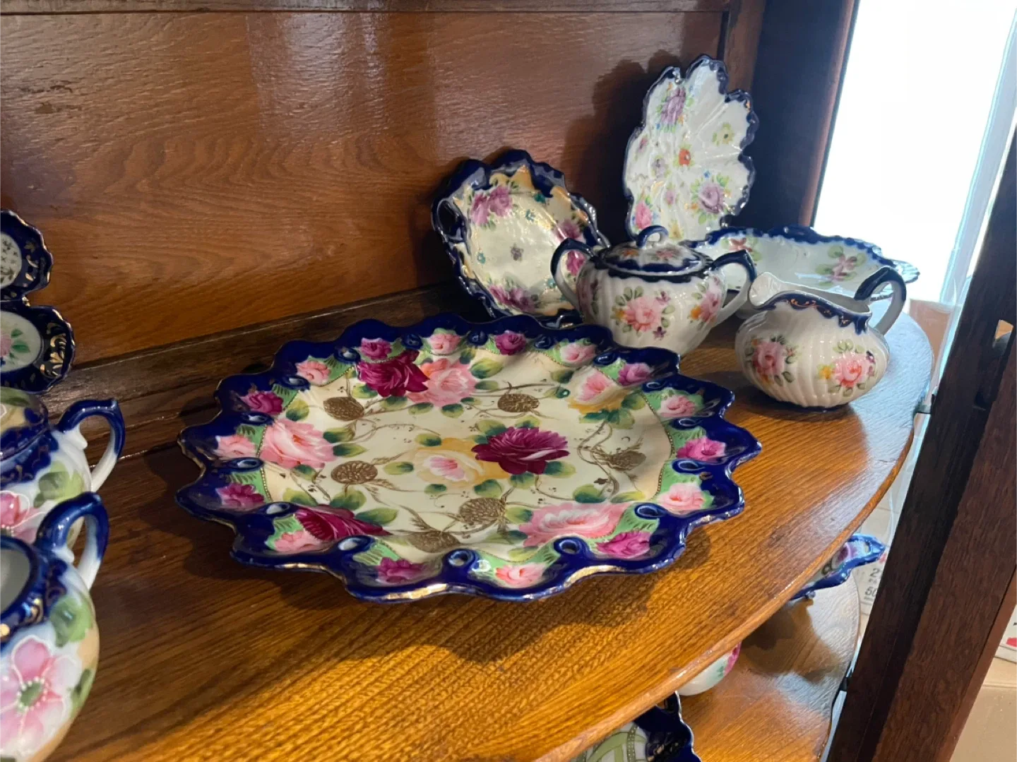 Hand-painted Nippon China Dish Set image indicator(5)