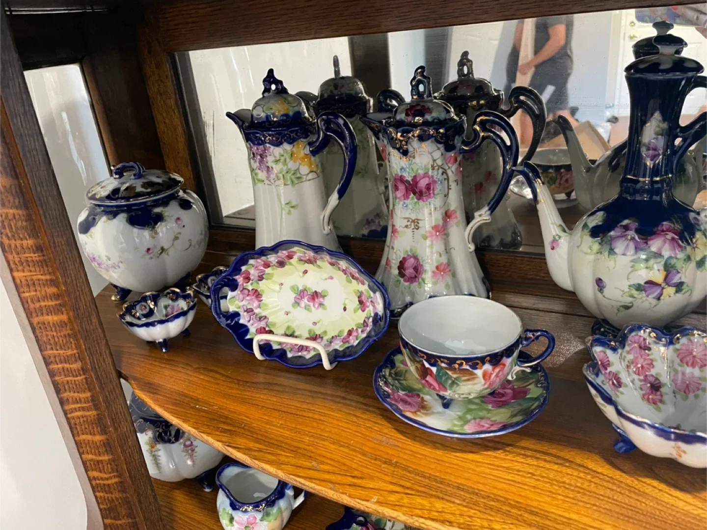 Hand-painted Nippon China Dish Set image indicator(2)