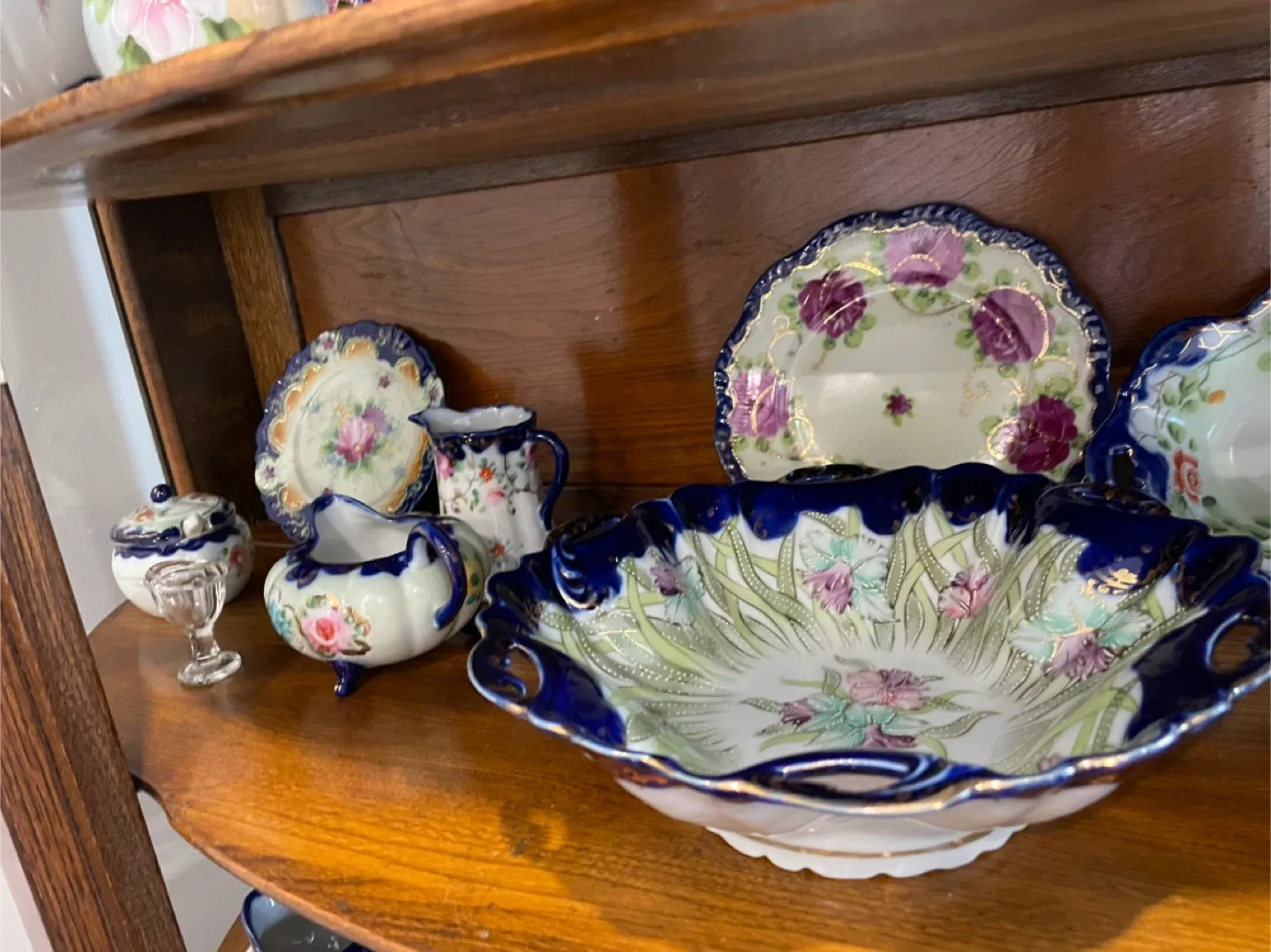 Hand-painted Nippon China Dish Set image indicator(6)