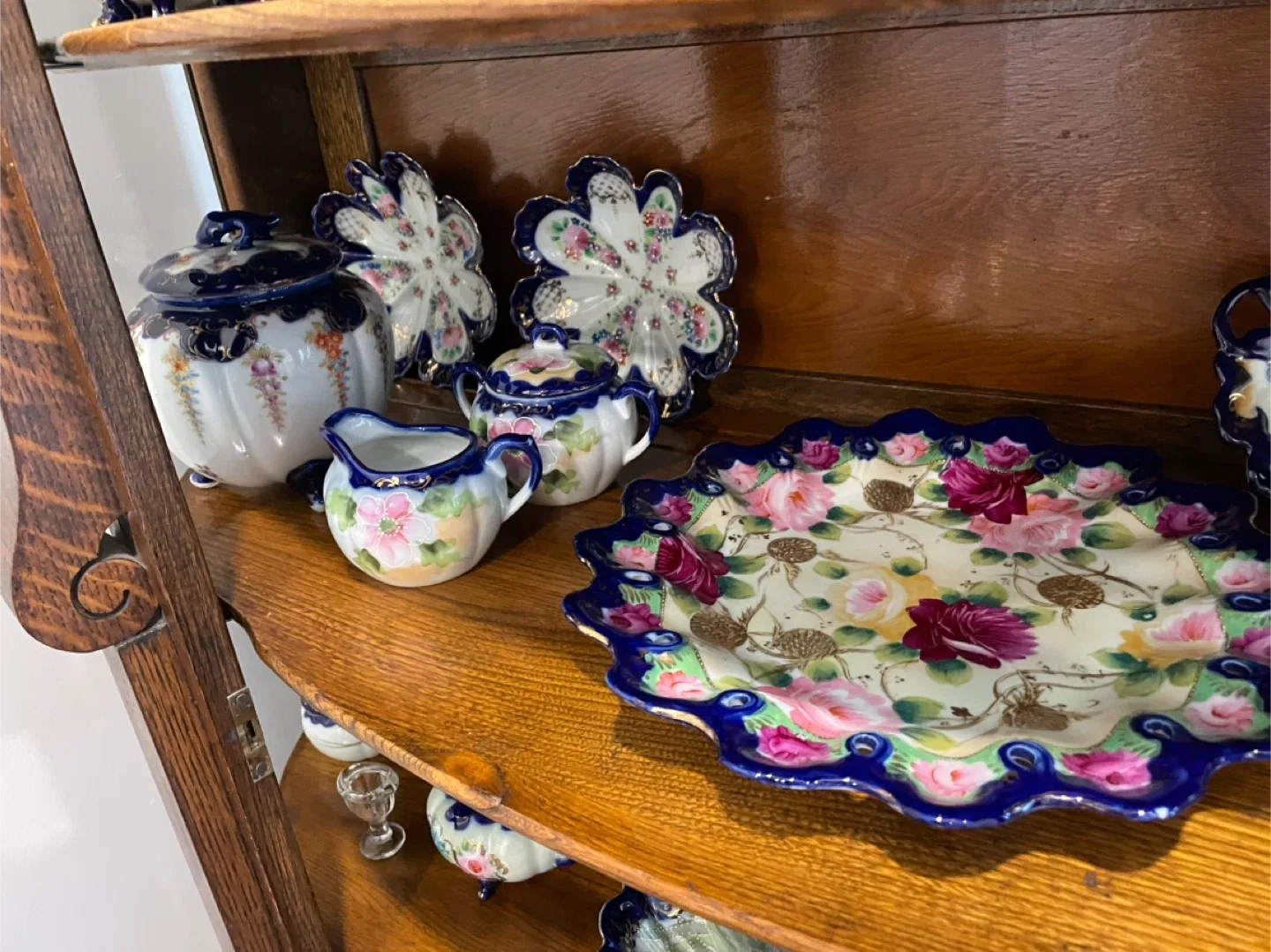 Hand-painted Nippon China Dish Set image indicator(4)