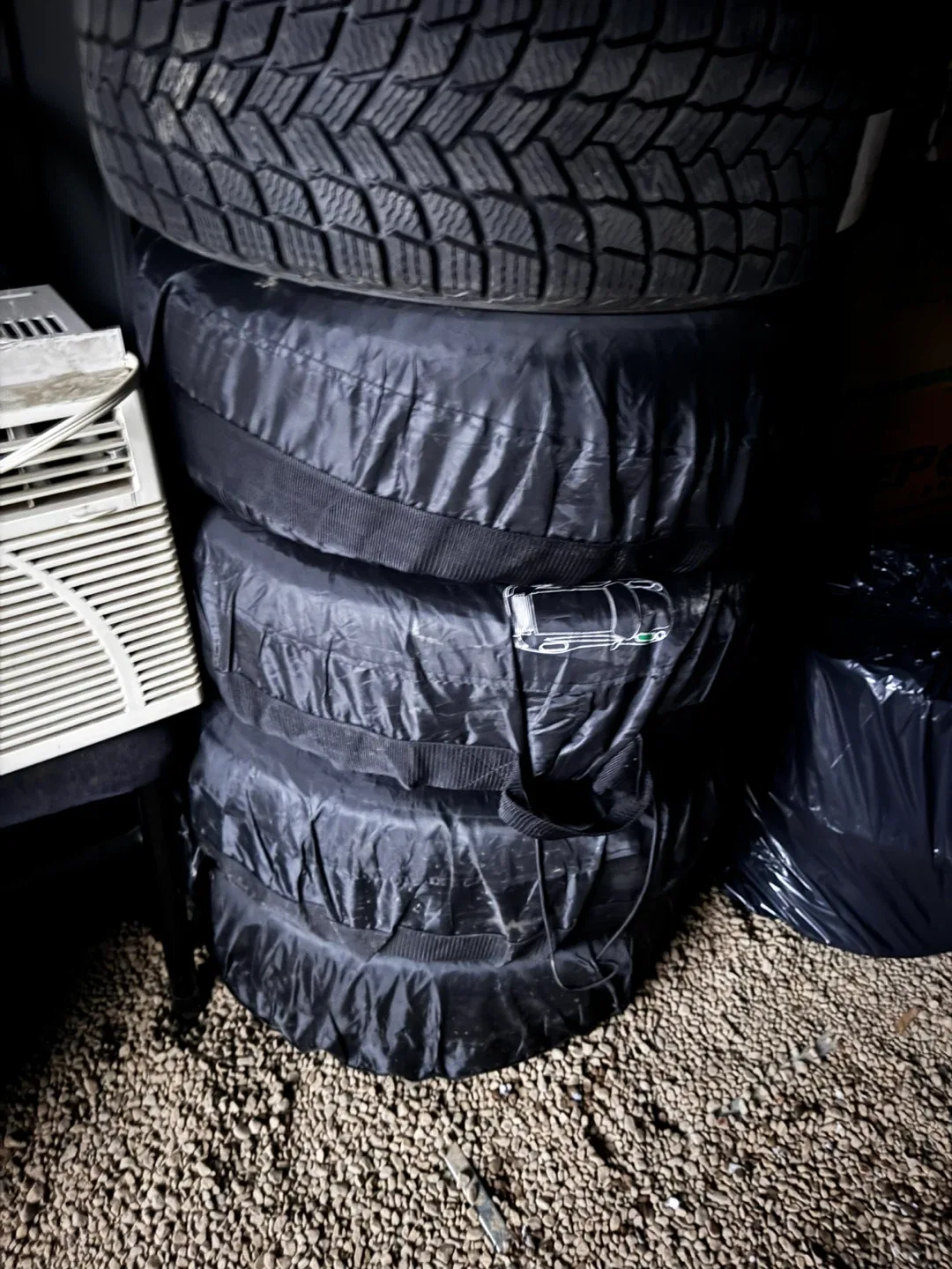 OEM Honda Steel Rims with Winter Tires