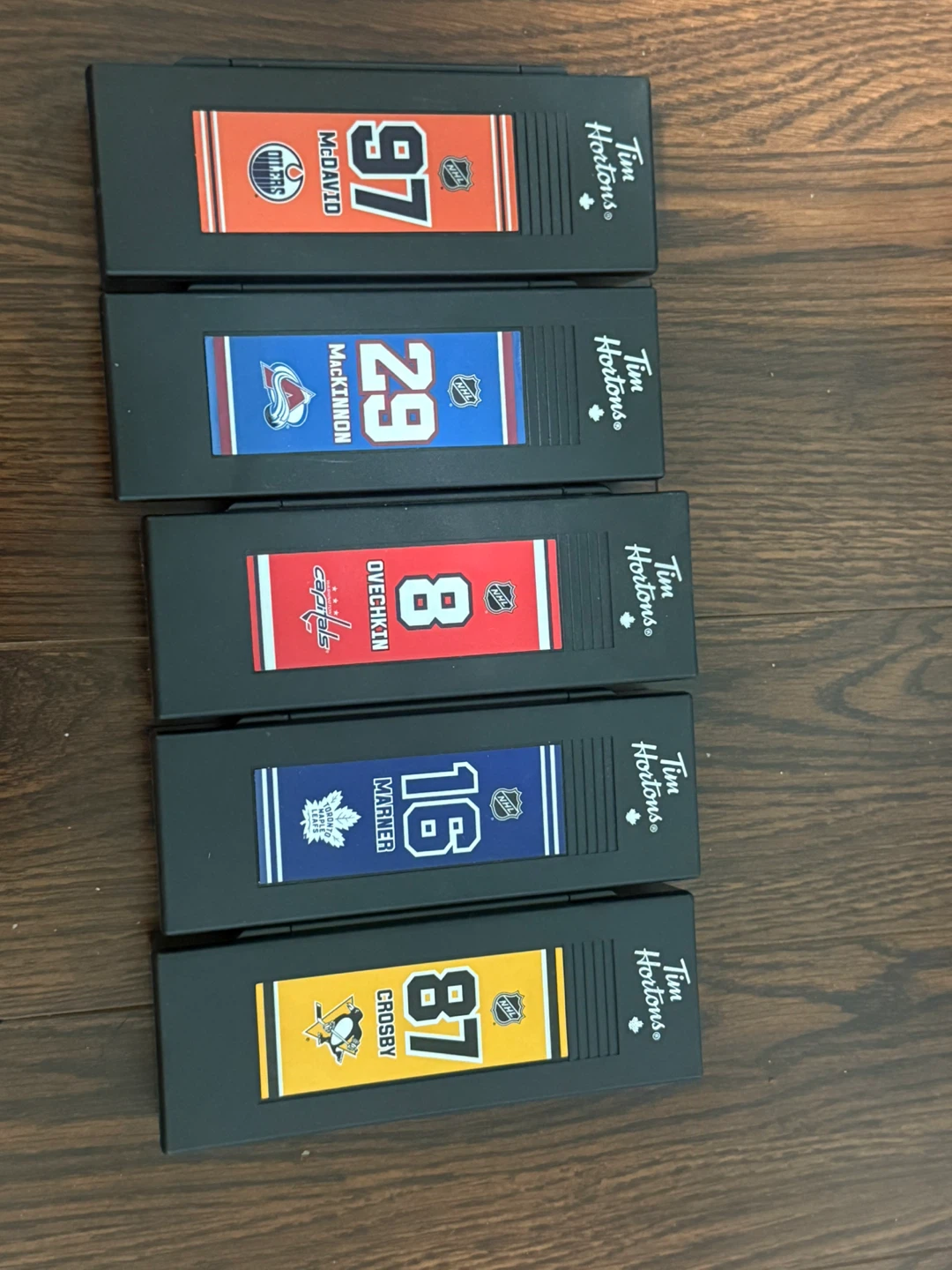 Tim Hortons NHL Hockey Player Collectable Sticks