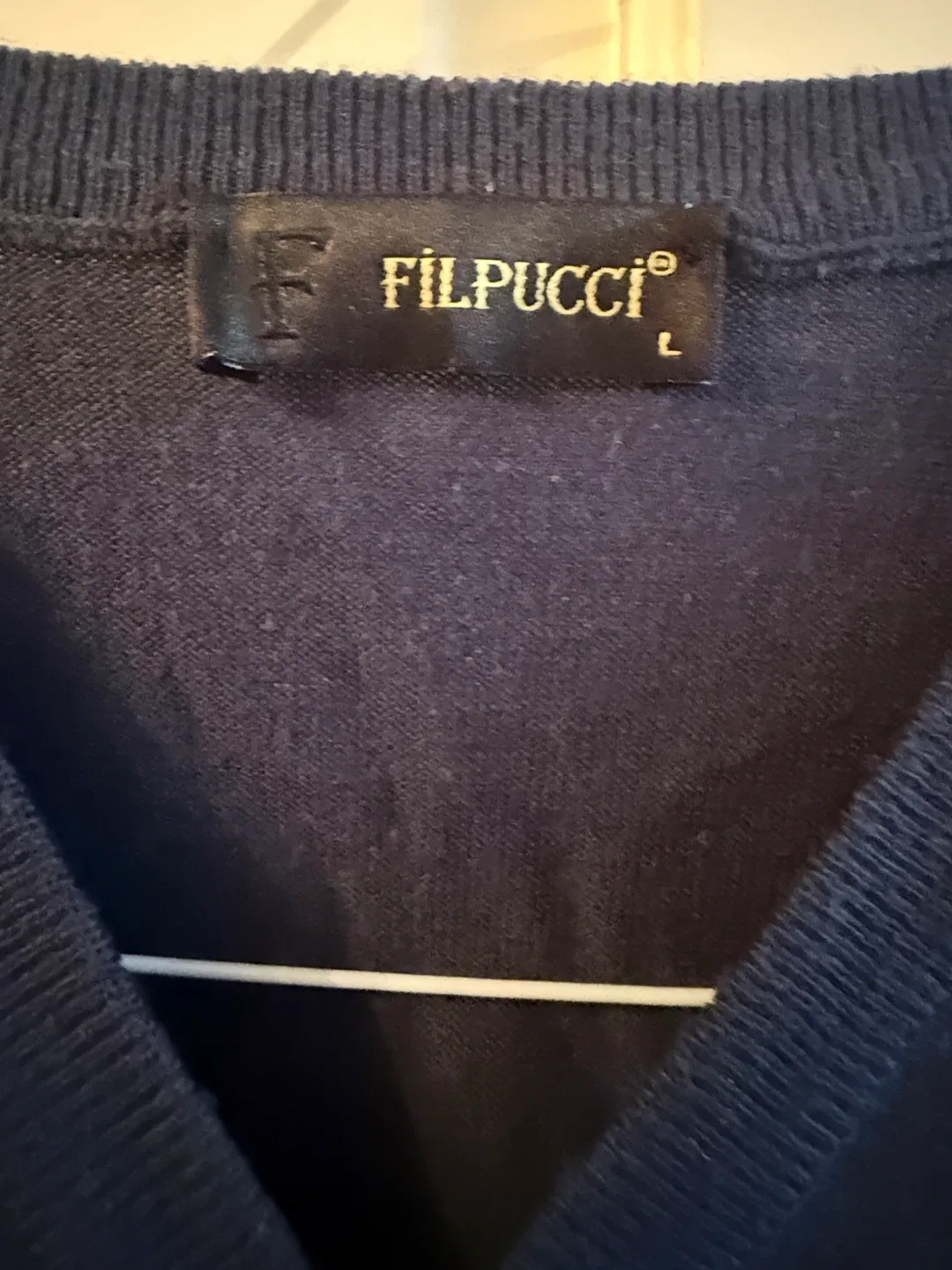 Filpucci V-Neck Sweater - Size L